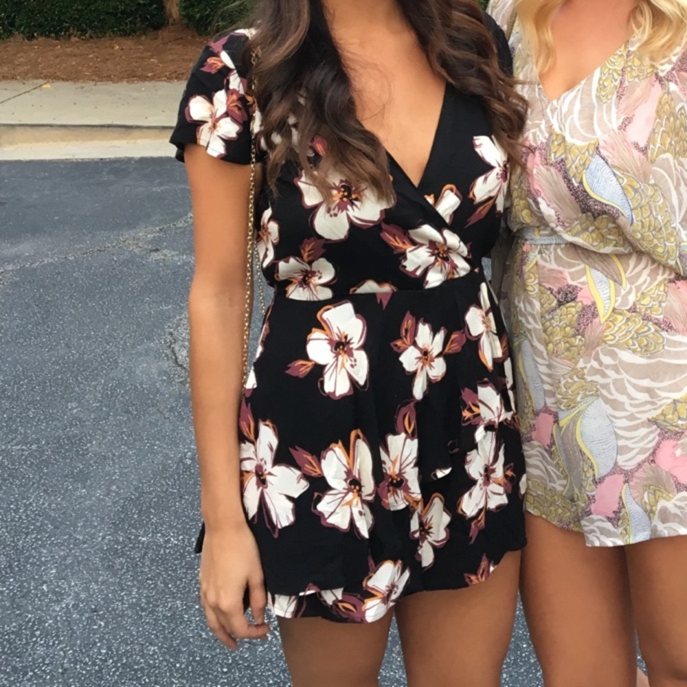 American Threads: Flowered Romper